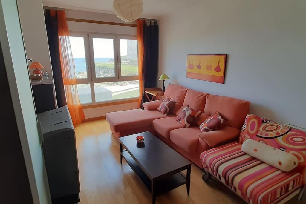 Апартаменты Apartamento 1ª Linea Con Vistas A La Playa Сан-Сиприан Экстерьер фото